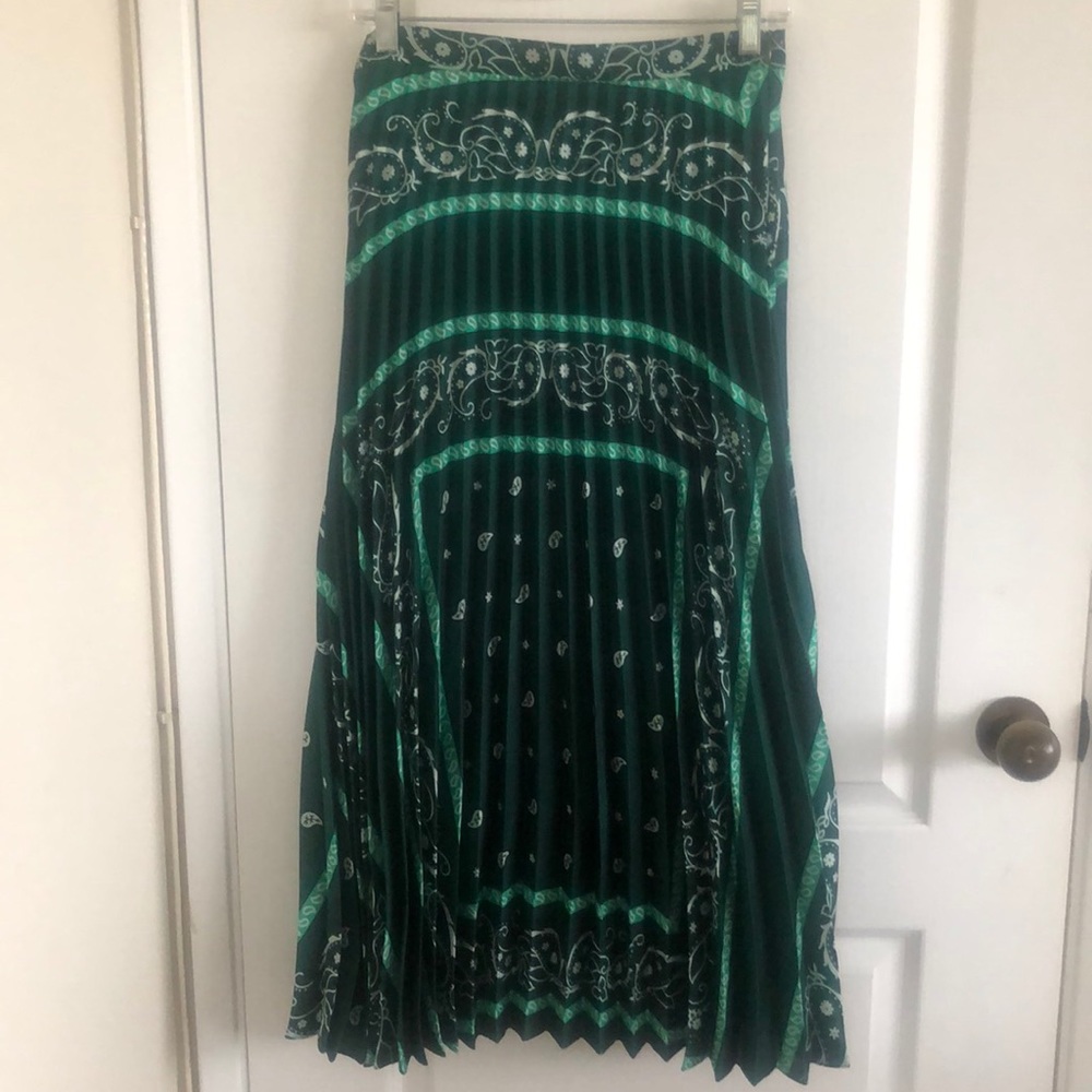 NWT! Sandro Bandana Print Skirt
